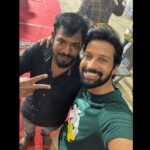 Santhosh Prathap Instagram – Last batch of pictures from the sets of #cwc @evpfilmcity 
I hope you’ll always remember all the great memories we created ❤️

Thank you once @mediamasons and @vijaytelevision and the whole crew of #cwc for all the beautiful moments that I’ll always forever treasure 💝 EVP Film City