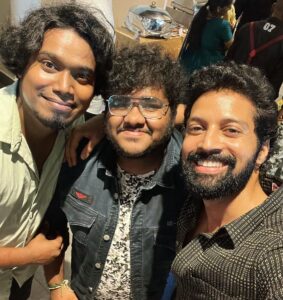 Santhosh Prathap Instagram - Happy married life @vijaytvpugazh & @bensipugazh 👩🏻‍❤️‍👨🏻
wishing you both the best today and always 🤗
Stay blessed ❤️

Was lovely catch up with all of my favourites #cwc fam and @vijaytelevision fam 😘

#pugazhbensiya #marriage #cwc #vijaytv #love #family #happiness #gratitude #grateful