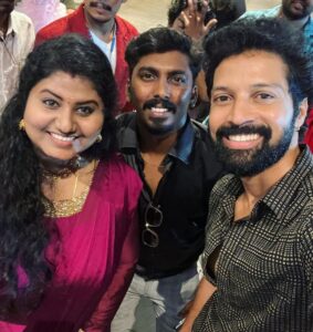 Santhosh Prathap Instagram - Happy married life @vijaytvpugazh & @bensipugazh 👩🏻‍❤️‍👨🏻
wishing you both the best today and always 🤗
Stay blessed ❤️

Was lovely catch up with all of my favourites #cwc fam and @vijaytelevision fam 😘

#pugazhbensiya #marriage #cwc #vijaytv #love #family #happiness #gratitude #grateful