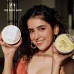 Sanya Malhotra Instagram - I have been a fan of @thebodyshopindia body butters for a very long time now. Vegan 96 hr moisturization Ingredients of Natural Original What’s not to love? My faves are Hemp & Strawberry; which one is yours? #TheBodyShopIndia #TBSIndia #BodyButters #VeganBeauty #ChangmakingBeauty #CrueltyFree #ad