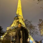 Sathish Krishnan Instagram - Once upon a time PARIS . Wonder baby . EIFFEL TOWER YOU BEAUTY . After a long time .#choreographer Eiffel Tower - Paris, France