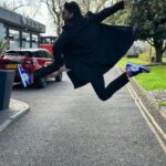 Sathish Krishnan Instagram - Wembley here I come #onceuponatime #london PC: @vikram_selvam_sof #airjordan