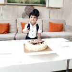 Satna Titus Instagram - 2 years ago, on the same day Little Prince came into our life who have brought the light of happiness. You r the best Son that any mother would like to have. May happiness be ur daily Companion. Love u babeee-Appuuu ❤🥰HAPPY BIRTHDAY...🤗😘😍 #ourlittleprince #reyhankarthik