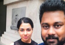 Satna Titus Instagram - Happy 4th anniversary to us 🥰💞 You are my time bearer 😍❤ Whene'er u not with me, i feel the seconds like a decade 🥺 Whene'er u with me, hours feel like seconds 💖💏❣✨❤ @karthik.krfilms ❤ #happyanniversarymylove #february6th2017 #satnakarthik #togetherforever #madeforeachother #mylovemylife #smileforever #myeverything #friendsturnedlovers #myhusbandismybestfriend ITC Grand Chola, Chennai