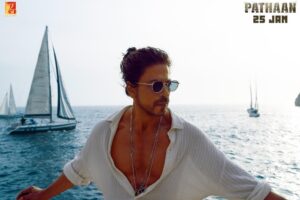 Shah Rukh Khan Instagram - Of Boats…of Beauty….and Besharam Rang!
Song releasing tomorrow at 11 AM-  youtu.be/huxhqphtDrM

Celebrate #Pathaan with #YRF50 only at a big screen near you on 25th January, 2023. Releasing in Hindi, Tamil and Telugu. @deepikapadukone | @thejohnabraham | #SiddharthAnand | @yrf | @vishaldadlani | @shekharravjiani | @shilparao | @caralisamonteiro | #Kumaar | @vaibhavi.merchant