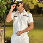 Shaheer Sheikh Instagram - A dream come true.. #ManInUniform #commingsoon🔜