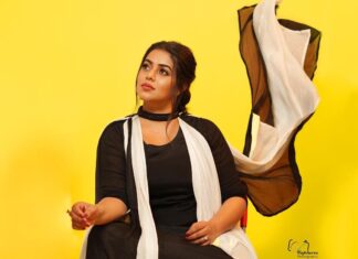 Shamna Kasim Instagram - I dress myself not to impress but for comfort and for style 😍🧿 Costume&styling: @rashmimuraleedharan Costume curtsy: @ladies_planet_ Pics: @v_capturesphotography Hairstylist: @hairartistpoojagupta Personal staff: @pranay_kohli