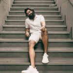 Shanmuga Pandian Instagram - Sunset state of mind Styled by @my_cup_of_rum Shot by @gowthamraj_gr Hair by @jaikishore93