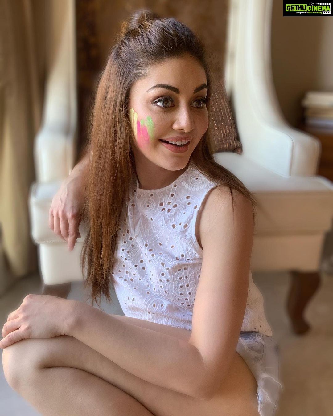 Shefali Jariwala Instagram - Holi Surprises!!! #holihai #holi2020 #festive #festivevibes #positivity #love #funtimes #fun