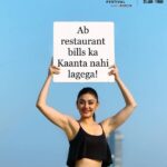 Shefali Jariwala Instagram - Save yourself from restaurant bills ka kaanta. @dineout_india ‘s Great Indian Restaurant Festival lets you enjoy flat 50% off at 10000+ in 20 cities! Offer valid till 1st March. Download the app now! And don't forget to use my code SHEFALI200 to get Rs. 200 on sign-up. @dineout_india #GIRF2020 #JODO #JoyOfDiningOut #NoDramaOnlyKhaana