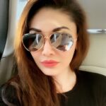 Shefali Jariwala Instagram - Messy hair ... don’t care ! #carselfie #workmode #lovemyjob #instamood #instapic