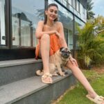 Shefali Jariwala Instagram - Me with mine ! @simba_mommys_boy #goodlife . . . #goa #chillmode #relaxtime #thursdayvibes #loveisintheair #funtimes #goadiaries #instadaily