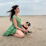 Shefali Jariwala Instagram - This my little heaven! #beachlife . . . @simba_mommys_boy #morjim #goadiaries #beachvibes #beachbum #happyplace #nomondayblues #oceanlover #beachlover #love #instagood #goodlife #gratitude Goa