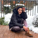 Shefali Jariwala Instagram - This is just melting my heart ❤️ #firstsnow #nyc . . . #winter #wonderland #snowday #snow #love #instagood #sunday #pic #instadaily Summit, New Jersey