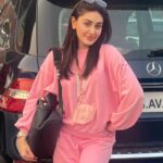 Shefali Jariwala Instagram - Pinktastic ! #ontheroad . . . #roadtrip #workmode #fun #goodvibes #wednesday #pic #instagood Lonavla,Pune