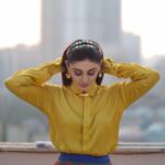 Shefali Jariwala Instagram - A colourful mind … #color #love . @dieppj @pyumishra Outfit @siddharthabansal_ Jewelry @rama_i.n.d.i.a Boots @karllagerfeld @makeup.yasmin . . . #weekendvibes #saturday #picoftheday #rooftop #pic #weekendmood #instagood #picoftheday #ootd