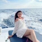Shefali Jariwala Instagram - "I live for taking the sea-nic route." #goodvibes . . . #kandimamaldives #maldives #sailing #happygirl #sunshine #summer #saturday #pic #instagood #oceanlife #ocean #love