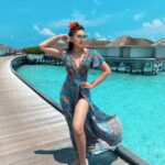 Shefali Jariwala Instagram - She dreams in shades of #blue ... #ocean #love . . . #mykindofplace #maldives #oceanlove #sunnydays☀️ #thursday #goodvibes #kandimamaldives @kandima_maldives Kandima Maldives