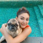 Shefali Jariwala Instagram – Time to beat the #summer heat !
#summertime #love 
.
.
.
#pooltime #beattheheat #chill #goodvibes #wednesday #picture #waterbaby #puglove #instalike