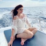 Shefali Jariwala Instagram - "I live for taking the sea-nic route." #goodvibes . . . #kandimamaldives #maldives #sailing #happygirl #sunshine #summer #saturday #pic #instagood #oceanlife #ocean #love