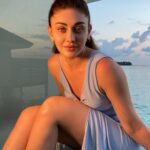 Shefali Jariwala Instagram - Sunset skies. Life is good... #sunset #love #kandimamaldives . . . #sunsetlover #wanderlust #travelgram #maldives #goodvibes #saturday #pic @kandima_maldives Kandima Maldives