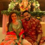 Shefali Jariwala Instagram - Pudchya varshi laukar yaa! #ganpati2020 Thank you @tfeindia for the gorgeous decor. #ganpatibappamorya🙏 #ganpati2020 #pudchyavarshilavkarya