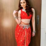 Shefali Jariwala Instagram - Many have an idea of me. Few get the picture.... #sassy #attitude . . . #red #indianoutfit #workmode #love #loveyourself #happygirlsaretheprettiest #instapic #instalove