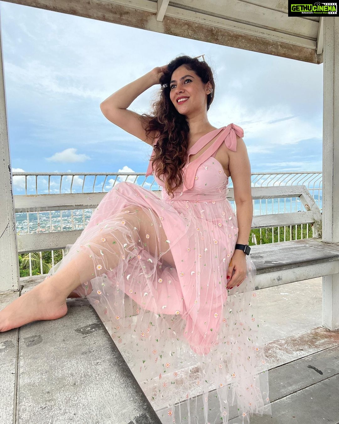 Sherin Instagram - Thailand was a success! I want to squeeze in one trip before the year ends, where should I go? #sherin #thailand #travel #phuket #bigbuddha #love #beach #beachbum #sea #salt #biggboss #biggbosstamil Phuket Big Buddha
