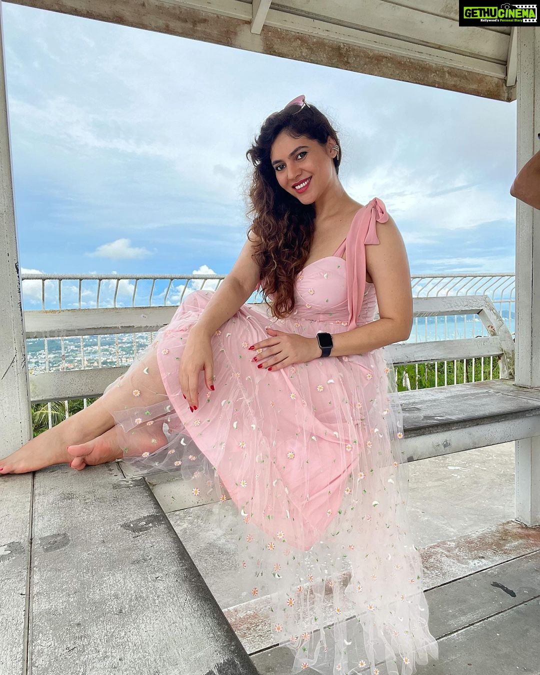 Sherin Instagram - Thailand was a success! I want to squeeze in one trip before the year ends, where should I go? #sherin #thailand #travel #phuket #bigbuddha #love #beach #beachbum #sea #salt #biggboss #biggbosstamil Phuket Big Buddha