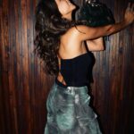 Shibani Dandekar Instagram - Hair @azima_toppo Photographer: @leroifoto pants @the_attico top @rickowensonline Jacket : @dhruvkapoor Styled by @kajalpatil_04 Earrings @minerali_store Vintage Bracelet and rings @viangevintage Bag @balenciaga