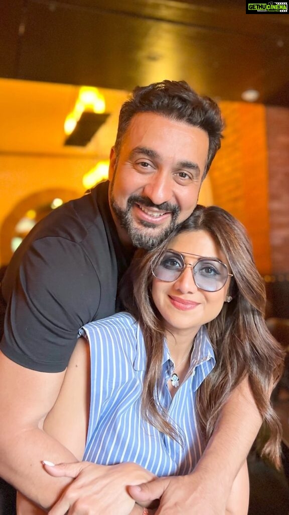 Shilpa Shetty Instagram - 13 years, Cookie, whoa! (and not counting) 😅 Thank you for sharing this journey with me in this lifetime and making it so beautiful. You, me, Us...👨‍👩‍👧‍👦That’s all I need♥️🥰 Happy Anniversary to US, Cookie🧿♥️🤗🎉 #Anniversary #13Years #Love #BetterTogether #grateful #blessed #happy
