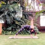 Shilpa Shetty Instagram - A sedentary lifestyle does more harm than we can ever imagine. Giving your body the much-needed stretch every day is crucial. A little while ago, I started practising the ‘Virabhadrasana to Baddha Virabhadrasana to Prasarita Padottanasana’ flow. It works wonders! Not only does it help stimulate the nervous system and abdominal organs, but also opens the lungs & chest. What’s more, it stretches the shoulders, arms, legs, back, and neck; while it also opens up the hips and strengthens the legs & ankles. Cherry on the cake is that it helps calm the mind too! Quite amazing, isn’t it? You must try this one out, and if you do, don’t forget to share them tagging me. @simplesoulfulapp . . . . . #MondayMotivation #SwasthRahoMastRaho #Yoga #fitness #healthylifestyle #yogisofinstagram #FitIndia #SSApp #SimpleSoulful #FitIndiaMovement #yogasehihoga
