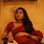 Shivathmika Rajashekar Instagram - My Meenatchi ✨ Watch the beautiful story of Veera & Meenakshi on Netflix 💕 #NithamOruVaanam #Aakasam streaming on @netflix_in from Dec 2nd 🤗