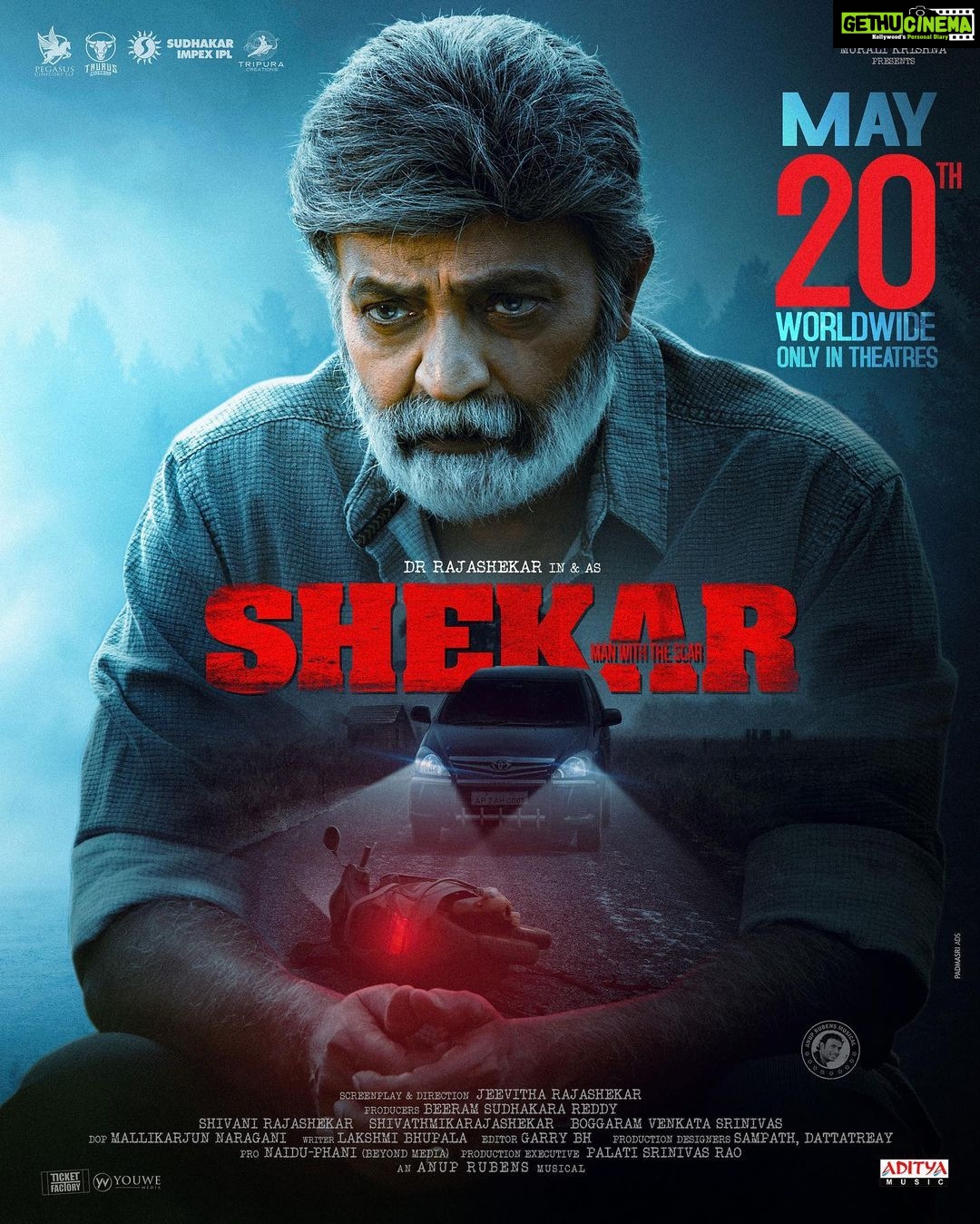 Shivathmika Rajashekar Instagram - May 20th it is! A film that will remain in your hearts for a long time! Can’t wait to show you guys Our `man with a scar’ #Shekar #ShekarCinemaChudandi