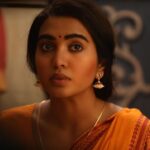 Shivathmika Rajashekar Instagram - Meenakshi Veerappan ✨ #NithamOruVaanam #Aakasam on Netflix from tomorrow ♥️