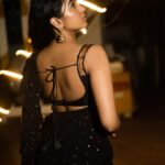 Shivathmika Rajashekar Instagram - Wore this dress for a little drama 😏 Wearing @nallamz Styling by @priyankaarik Jewellery @arikatelier 📸 @ijoshuamatthew