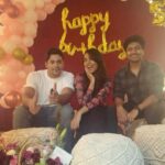 Shivathmika Rajashekar Instagram - 22 on 22nd April 2022 ✨♥️ ( so cool no :P) Thanks to my darling @shivani_rajashekar1 and my sweetie boys for the best impromptu party ever! Here’s me and my crazy bunch 👻