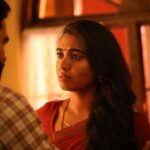 Shivathmika Rajashekar Instagram - My Meenatchi ✨ Watch the beautiful story of Veera & Meenakshi on Netflix 💕 #NithamOruVaanam #Aakasam streaming on @netflix_in from Dec 2nd 🤗