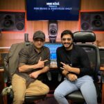 Shreyas Talpade Instagram - Thank you so much Tanay for your time and effort to take @ninerasaofficial a notch up🙌🤗. Honoured. #Repost @ninerasaofficial (@get_repost) ・・・ The Man and his Machines that makes our content sound out of the world!!! 🙌 Thank you @tanaygajjarofficial you're a rockstar and what-a-hood you have @wowandflutterofficial . . . #NineRasa #OTT #entertainment #theatre #performingarts #musicdesign #sounddesign #mixing