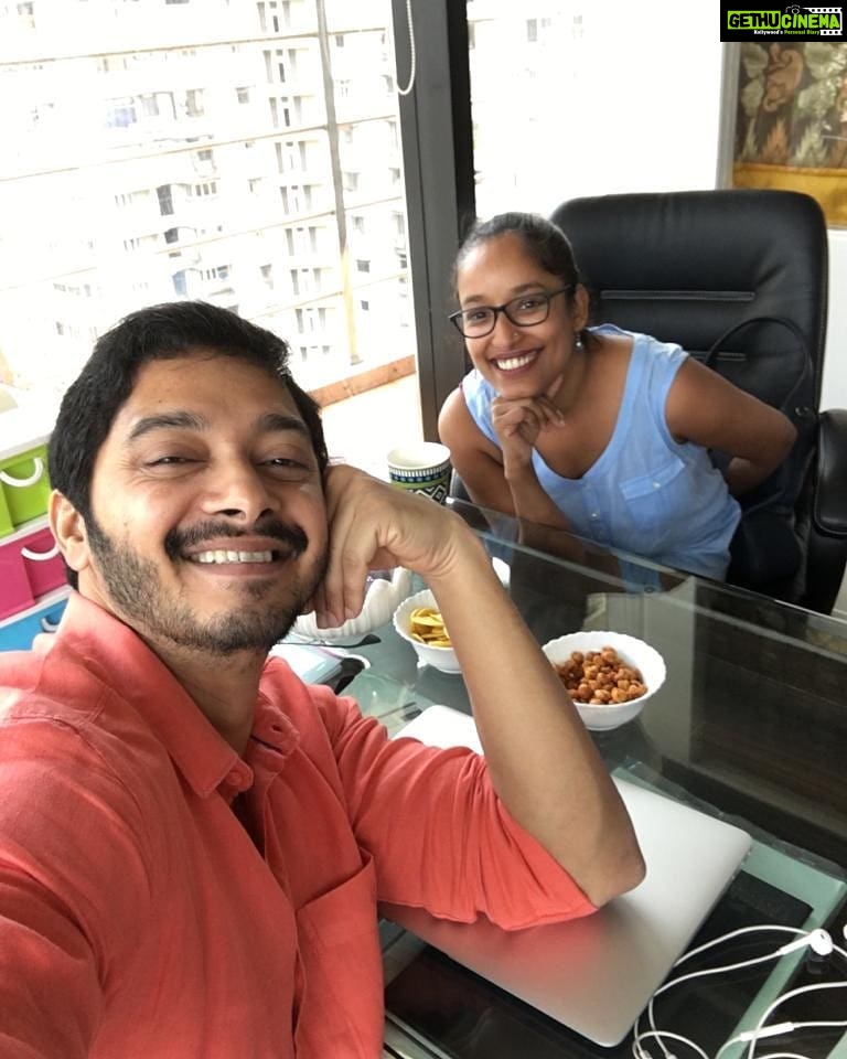 Shreyas Talpade Instagram - Lecture session with Rani guruma🙏