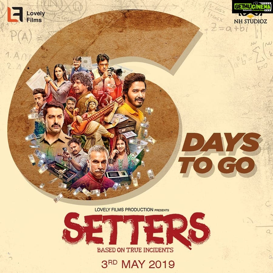 Shreyas Talpade Instagram - The ultimate जुगाड़ of all times is about to take place. Watch out for the #Setters! #6DaysToSetters releasing 3rd May! @VManiT @DhoopAshwini @AftabShivdasani @actorvijayraaz @santoshthundiyi @SonnalliSeygall @ishidutta #PawanMalhotra @nz_studios