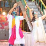 Shreyas Talpade Instagram - Holi ke rang me hoga Radha aur Lakhan ka milan on #MyNameIjjLakhan 💚💙💜💛