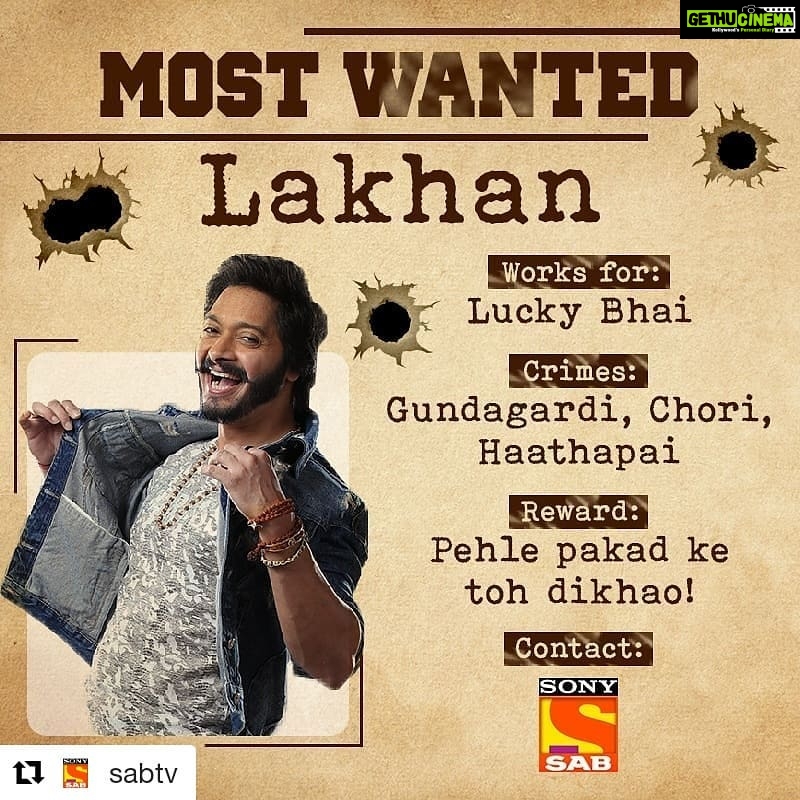 Shreyas Talpade Instagram - Bhari padega apanse Tashan...Becojj My Name Ijj Lakhan...#SabTv par #SabKayTvPar #Repost @sabtv (@get_repost) ・・・ Hatt jaa re chhokre, bheja na thok re, aa rela hai Lakhan. Jigar se hai faulad, magar dil se hai makkhan! Iska hai apna alag hi tashan!! #MyNameIjjLakhan #ComingSoon sirf Sony SAB par! #LakhanOnSAB @shreyastalpade27 @iamparmeetsethi @archanapuransingh @paritosh.painter @esharkansara @deekshaksonalkar