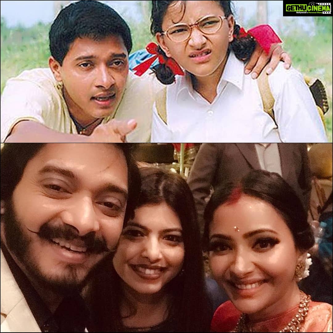 Shreyas Talpade Instagram - Time really fliesss!!! Meri nanhi si khadija kab badi hogai pata he nai chala🙈😅 Congratulations @shwetabasuprasad11 💃 Welcome to life's one of the most beautiful phase❤ You are gonna love it. #WeddingParty #MarriedGirl