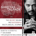 Shreyas Talpade Instagram - #Repost @linguaxaviers (@get_repost) ・・・ Presenting to you, our speaker for the Marathi talk for Lingua’18. 🌟 He has taken Marathi as well as Hindi cinema by storm with his comical and promising acting. From starring in blockbusters like ‘Om Shanti Om’ to ‘Golmaal Returns’, this actor surely has a million stories worth telling! Presenting, SHREYAS TALPADE (@shreyastalpade27), on ‘the secret behind his successful multi lingual journey so far.’ Head over to our Facebook (Lingua 2018) to register!