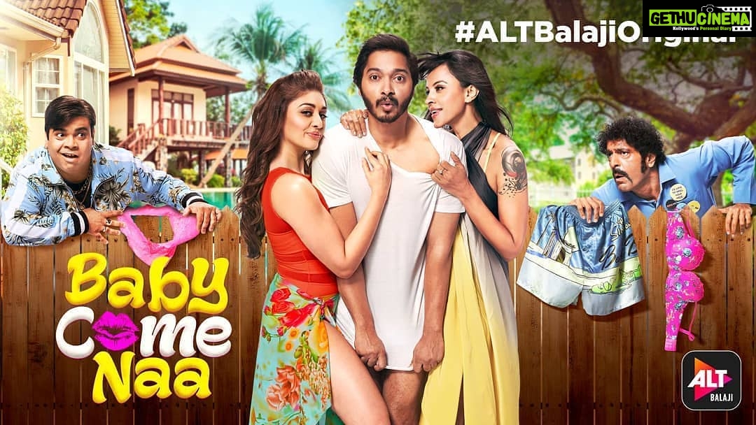 Shreyas Talpade Instagram - Thodi meethi. Thodi Khatti. Aur Namak swaad anusar😉 #BabyComeNa streaming soon on @altbalaji #ALTBalajiOriginal @ektaravikapoor @kikusharda @shefalijariwala @neethashetty_official @chunkypanday @manasiscott @chawlarajendra
