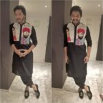 Shreyas Talpade Instagram - Jo Baka Navratri ma dhamaal to karvani j😎🕺🏻 . . . Outfit - @house_of_jama Shoes - @saalvi_by_kaarigar Styled by - @riddhirgandhi #Navratri2018 #Surat
