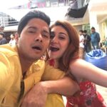 Shreyas Talpade Instagram - KAANTA LAGAAAAAAAA....On the sets of our new show #BabyComeNaa with the gorgeous @iamshefalijariwala. Catch it soon on @altbalaji.