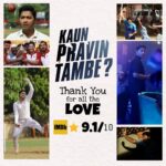 Shreyas Talpade Instagram - ❤️ I am overjoyed by the love that you guys have been showering on our film. Dil se शुक्रिया 🙏 Thank you for motivating me with your lovely comments and reactions...keep them coming & pls keep spreading the word. Sending big big hug 🤗 #KaunPravinTambe streaming on @disneyplushotstar