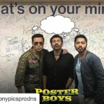 Shreyas Talpade Instagram - #Repost @sonypicsprodns (@get_repost) ・・・ Caption this image and tell us what's on the #PosterBoys' mind. @shreyastalpade27 @iambobbydeol @iamsunnydeol